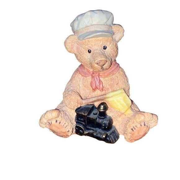 Take me Home Teddies Locomotive Luke Figurine - Picture 1 of 3